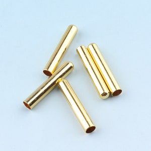 Metal Aglets Shoelace Tips 4-10 pcs 3.5 mm Gold Cord FinishShoelace Bullets Tube Clasps Rope Cord Ends  Ends Metal End Tips End Stopper