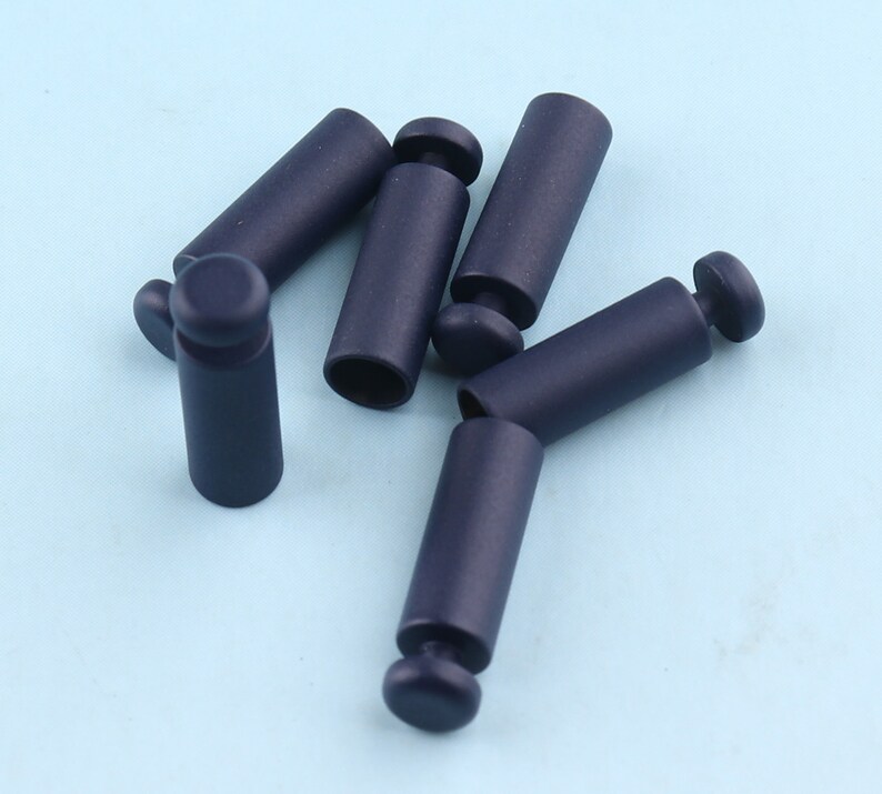 Metal Aglets 20pcs 3.5mm Mini Shoelace Tips Dark Blue Shoelace Etsy