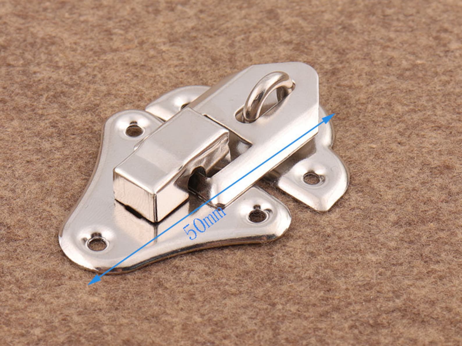 2pcs 2inch Silver Box Latch Metal Bag Lock Latch Lock Twist Etsy