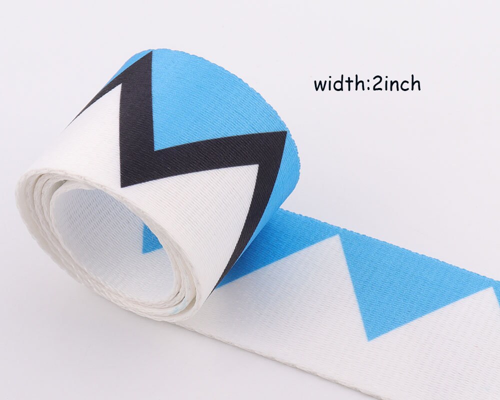 Blue Stripe Ribbon Webbing 2
