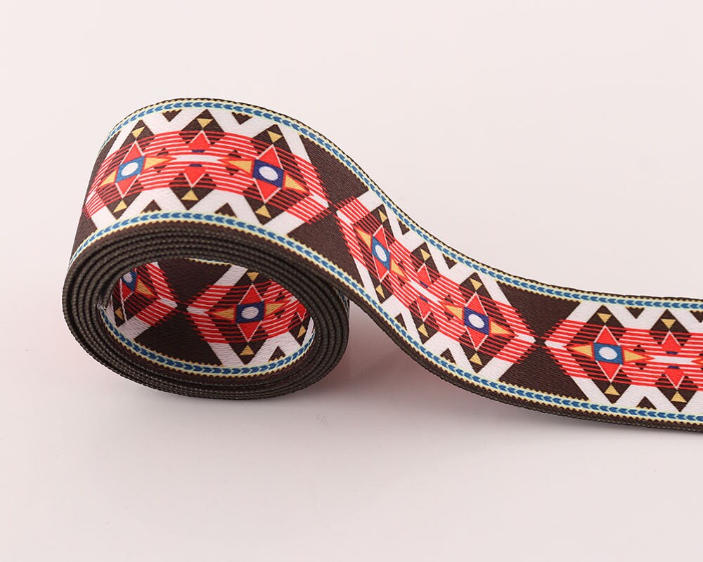 Webbed Ribbon Colorful Webbing Ribbon 3-10 Yards 38mm Soft Webbing Leash Webbing ...