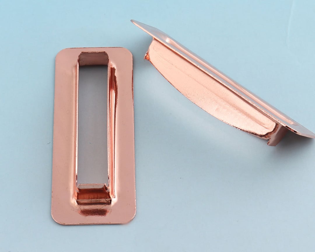 Large Rose Gold Eyelets 15pcs 40mm Rectangle Grommet Eyelets With ...