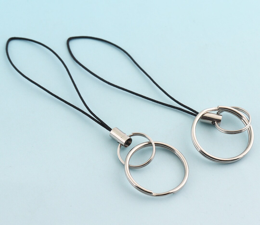 30pcs 85mm Cell Phone Strap Black Cell Phone Accessory Cell Etsy