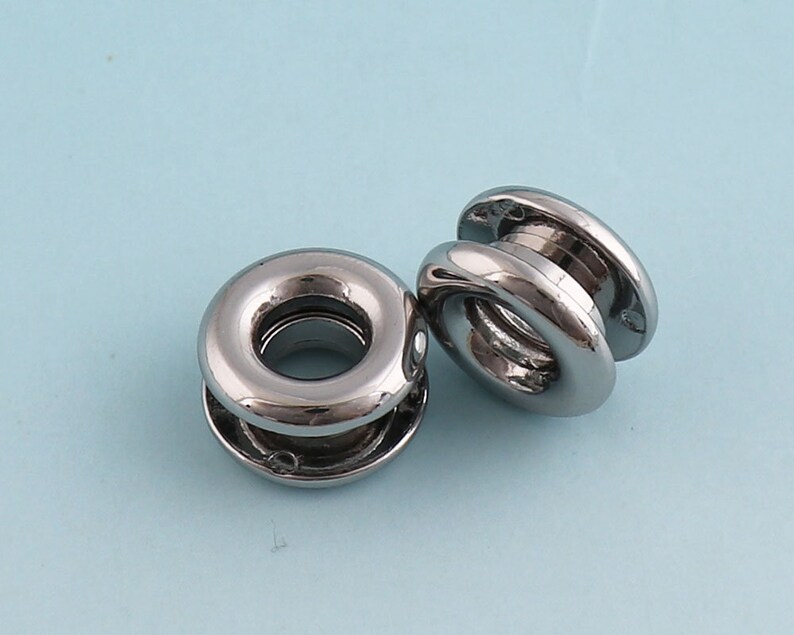 Silver Eyelets 15mm Two Head Rivets Round Grommet Eyelets for Etsy