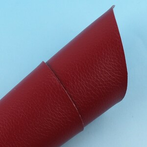 Lychee Skin Faux Leather Sheets A4 8*12&quot; Dark Brown Synthetic Leather Soft Vegan Leather Crafts Leather Fabric Leather Supplies