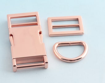 20 mm/25 mm リリースバックル パラコードバッグ ベルト メタル
