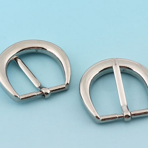 Silver Belt Buckle 6pcs*3/4&quot; Metal Adjuster Buckle Tri Bar Buckles Strap Buckle Adjuster Slider Bag Making Accessories