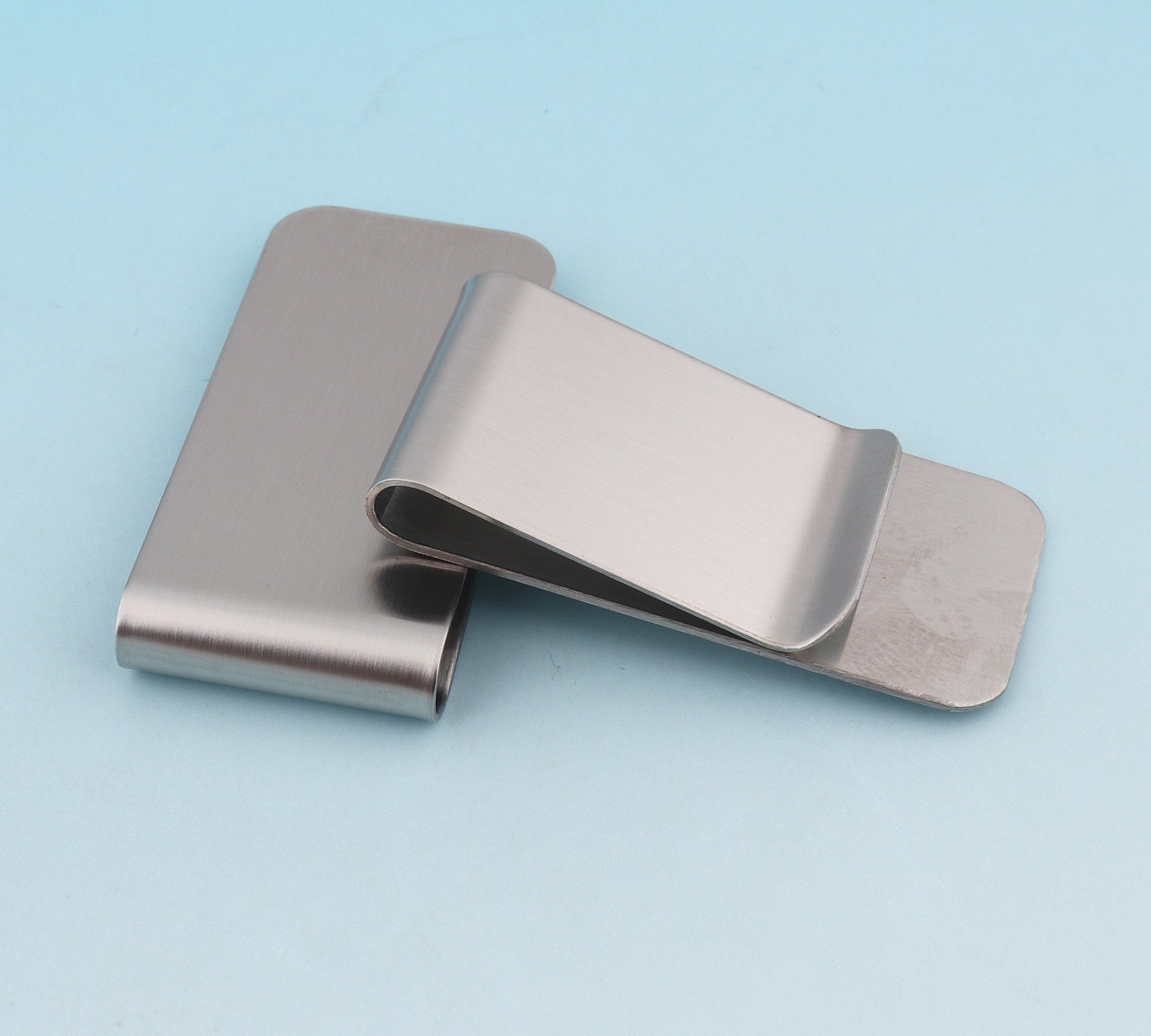 Stainless Steel Spring Money Clips 50*25 Mm Wallet Clips DIY Clip ...