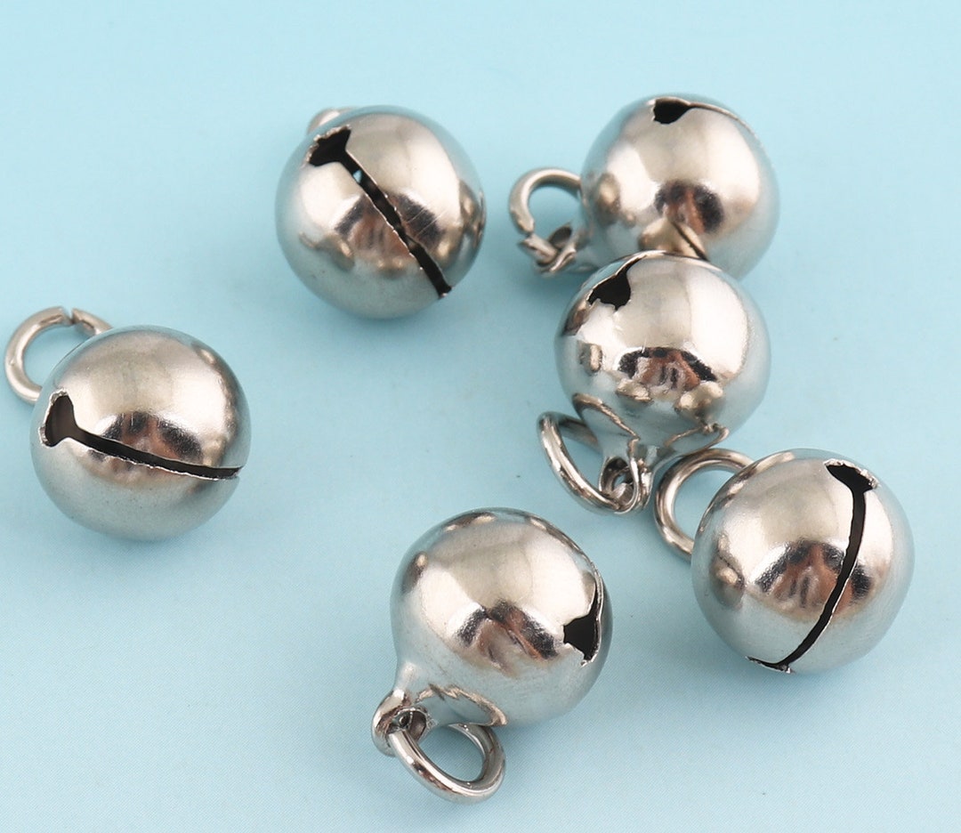 Zilveren Jingle Bells blokken 50st 9mm kerst Bells kleine Etsy Nederland