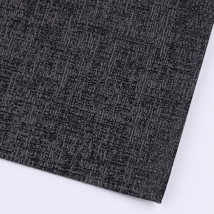 Faux Leather Sheets A4 8*12&quot; Black Synthetic Leather Soft Vegan Leather Earring Crafts Leather Fabric Leather Supplies