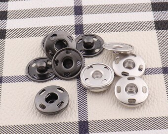 5/8" Snap fastener -20sets-Clothing botón de la mano botón de ajuste botón de coser de botón de presión de cuero de cuero