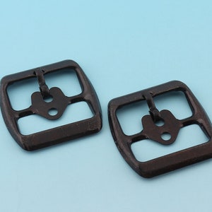 Black Belt Buckle 10pcs Metal Adjuster Buckle Tri Bar Buckles Strap Buckle Adjuster Slideer Sacs de fabrication D&#39;accessoires