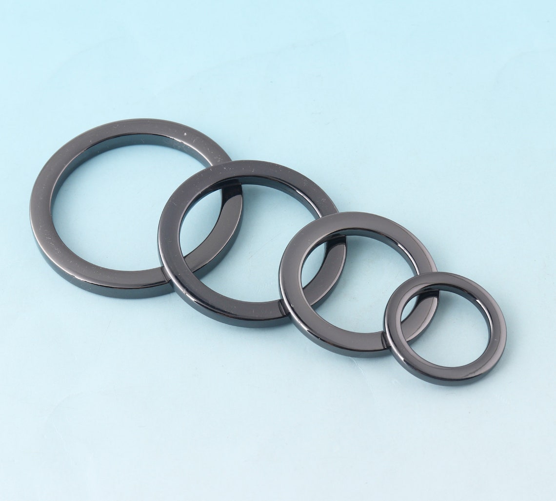 Flat O Rings 1950mm Silver O Rings Metal O Buckle Belt Strap Etsy