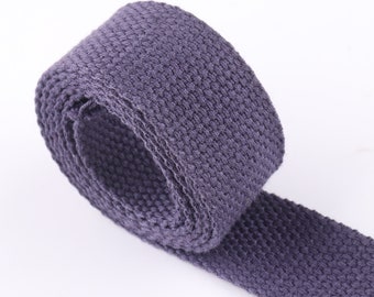 Cotton Webbing 1-5 yards*25mm Webbing Fabric belt Canvas Webbing Purse Strap Webbing Bag strap Handles Leash
