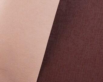 Faux Leather Sheets A4 8*16 3/4" Brown Synthetic Leather Soft Vegan Leather Crafts Leather Fabric Leather Supplies