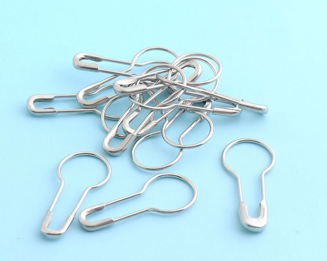 Bulb Safety Pins 200pcs 219mm Mini Silver Bulb Safety Pins Etsy