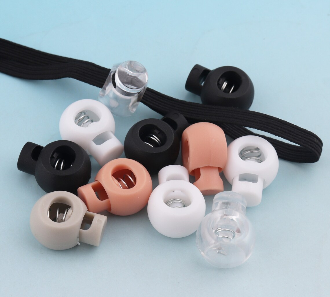 3050pcs 9mm Cord Stopper for 410mm Elastic Cord Cord Locks Etsy