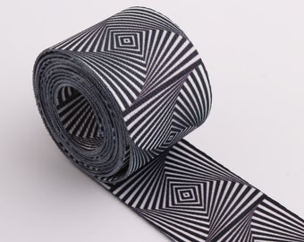 Taśma w paski 1,5" (38 mm) Taśma w paski Pasek do torby Pasek materiałowy Taśma płócienna Pasek do breloków Pasek z taśmy do torebki