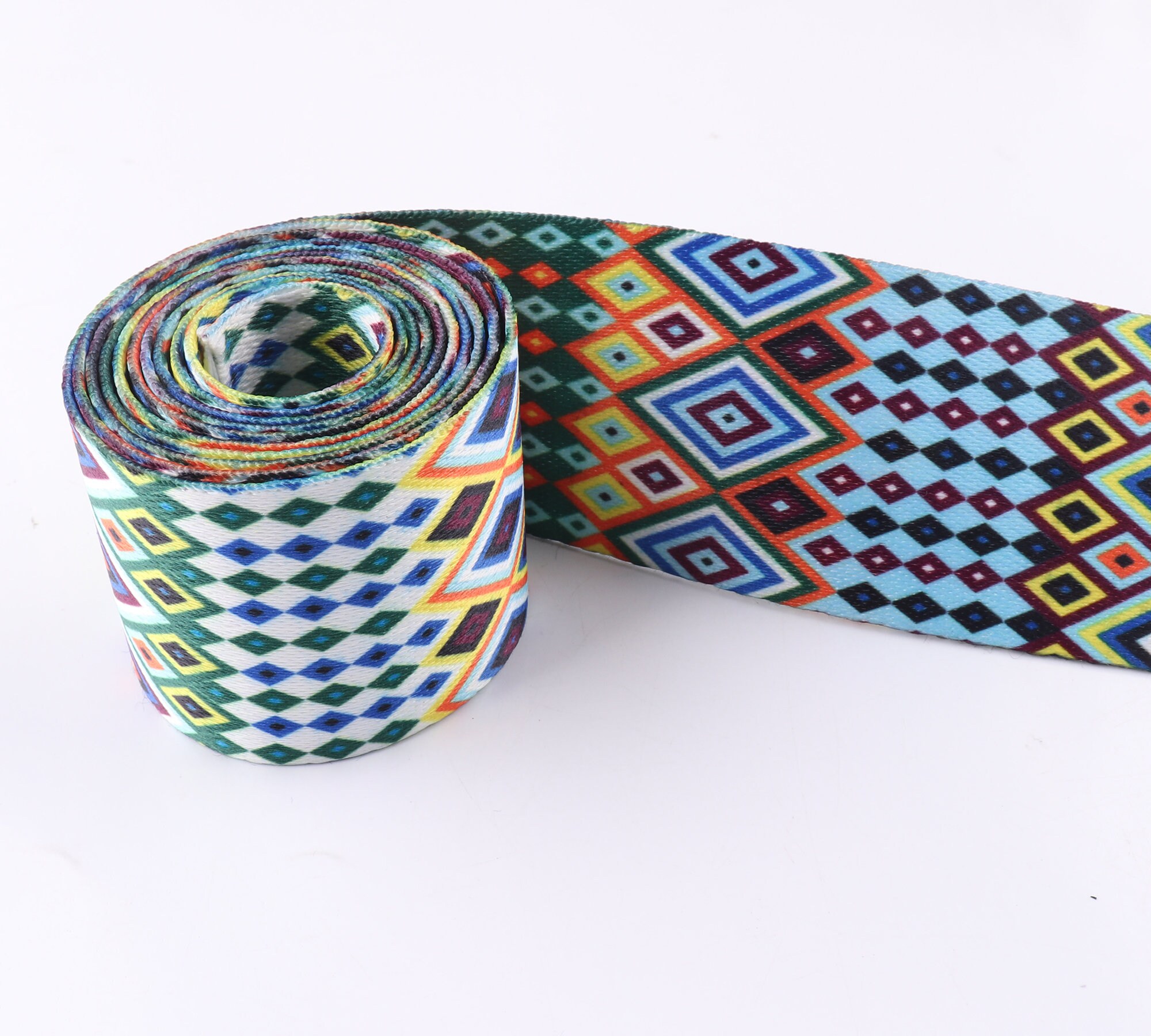 Stripe bing Ribbon 1.5inches Rainbow bing Leash Ribbon Etsy UK