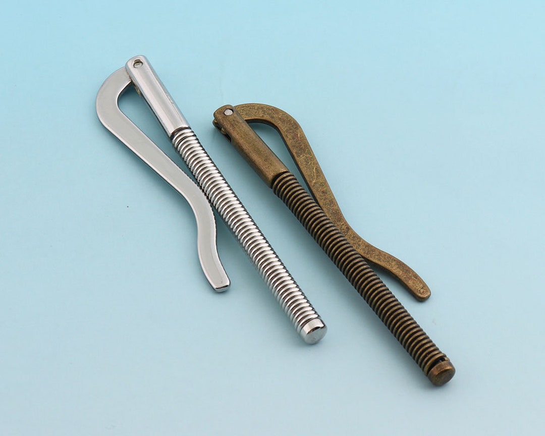 Spring Money Clips 10pcs 80*15mm Silver Wallet Clips DIY Clip Wallet ...