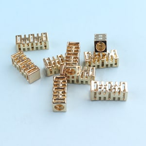 Shoelace Tips 6-10pcs 3mm Light Gold Shoelace Bullets Metal Aglets Tube Clasps Rope Cord Ends Cord Finish Ends Metal End Tips End Stopper