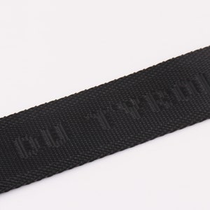 5 yards*30mm Solid Color Webbing Black Webbing Fabric belt Canvas Webbing Key Fobs Strap Webbing Bag strap