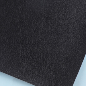 Lychee Skin Faux Leather Sheets A4 8*12&quot; Black Synthetic Leather Soft Vegan Leather Crafts Leather Fabric Leather Supplies