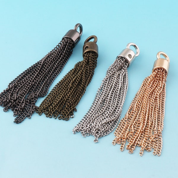 Metal Tassel Etsy