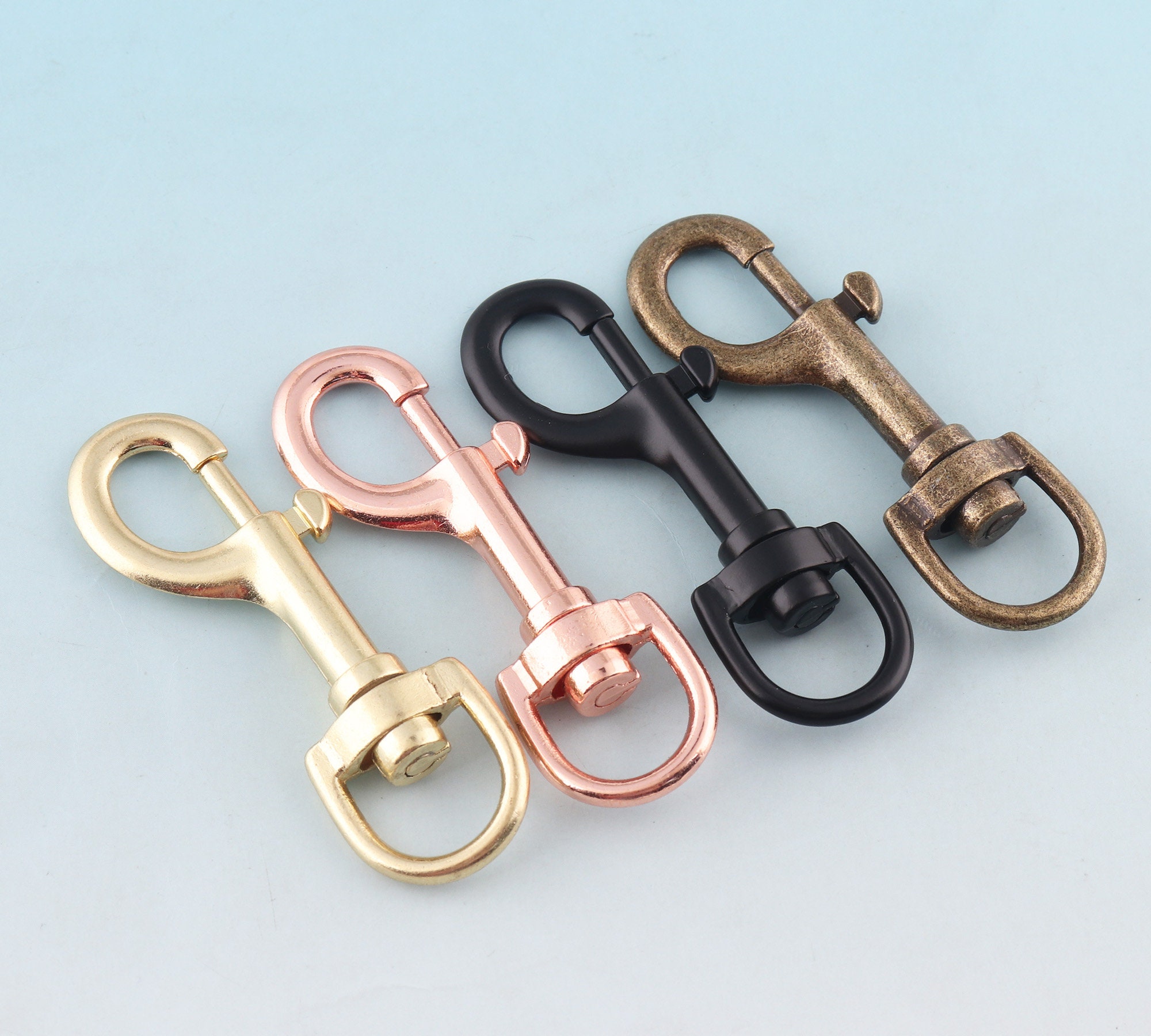 Swivel Clasp for Dog Leash Rose Gold Snap Hook Metal Lobster Etsy