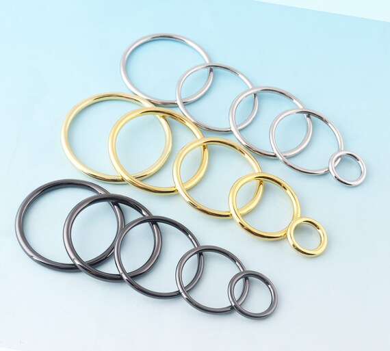 SEMINI Lot De 20 Anneaux Toriques En Alliage De Zinc Galvanis Pour Quincaillerie Sacs Ceintures Accessoires De Bricolage~p127881112