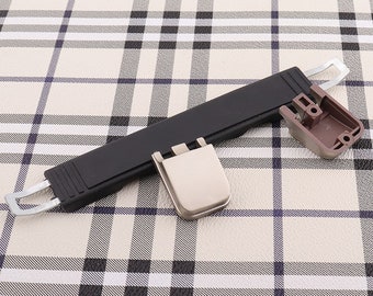 Plastic Handle 7 1/4"Black Box Handle Folding Suitcase Handle  Arched Trunk Handle  Hardware Leatherware Craft