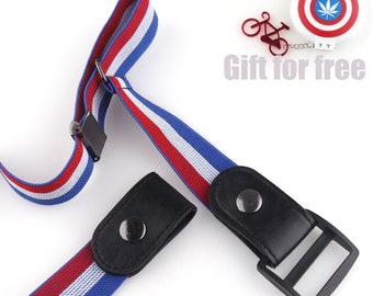 Elastic Webbing Belts 32mm Boys Belt School Uniform Belt Webbing Belt Adjustable Belt Kids Belts Holiday gift