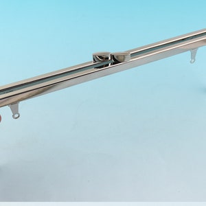 Purse Frame 22*6CM NIickel Purse Frame Bag Frame Arched Curved Metal Coin Purse Frame Handbag Hardware
