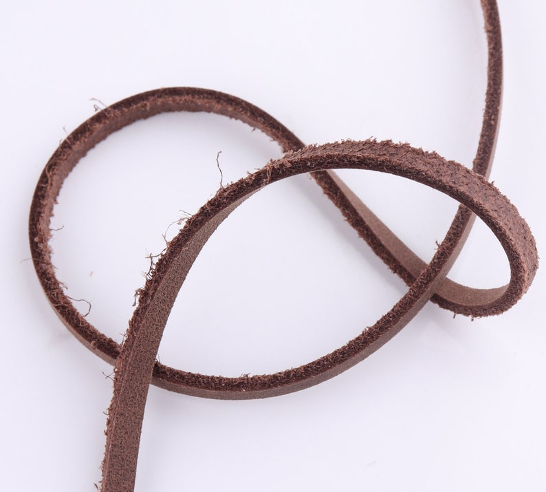 Leather Strip 5mm Genuine Leather Strip Cowhide Leather Strap Etsy