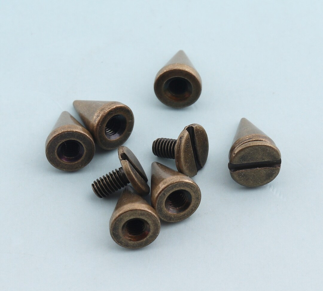 7*11mm Spikes Rivets Mix Color Double Caped Rivets Sharp Rivets Metal ...