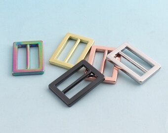 Release Belt Buckle 20mm(3/4")Adjuster Buckles Tri Bar Buckles Strap Buckle Slider Hardware Bag Clasp