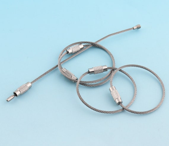 Aircraft cable keychain deals