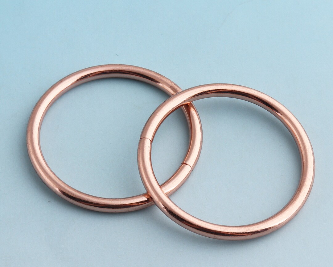 ROSE GOLD LEATHER O-RING main image 1
