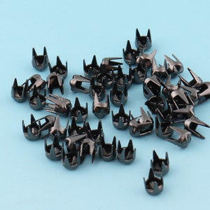200pcs 3mm Nailheads Studs Mini Rectangle Nailhead Metal Decorative Upholstery Tacks Nails Nailheads Studs