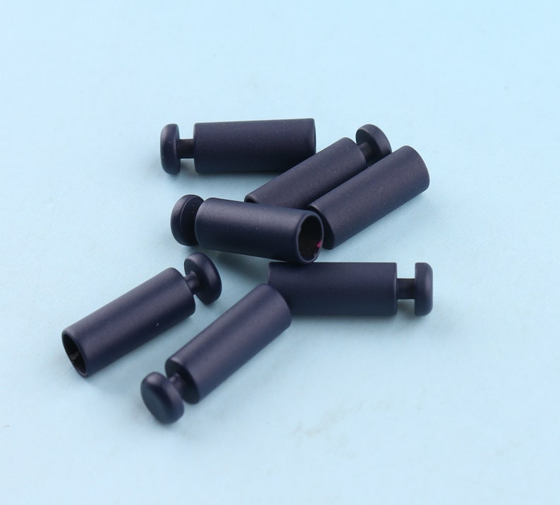 Metal Aglets 10pcs 3.5mm Mini Shoelace Tips Dark Blue Shoelace Etsy