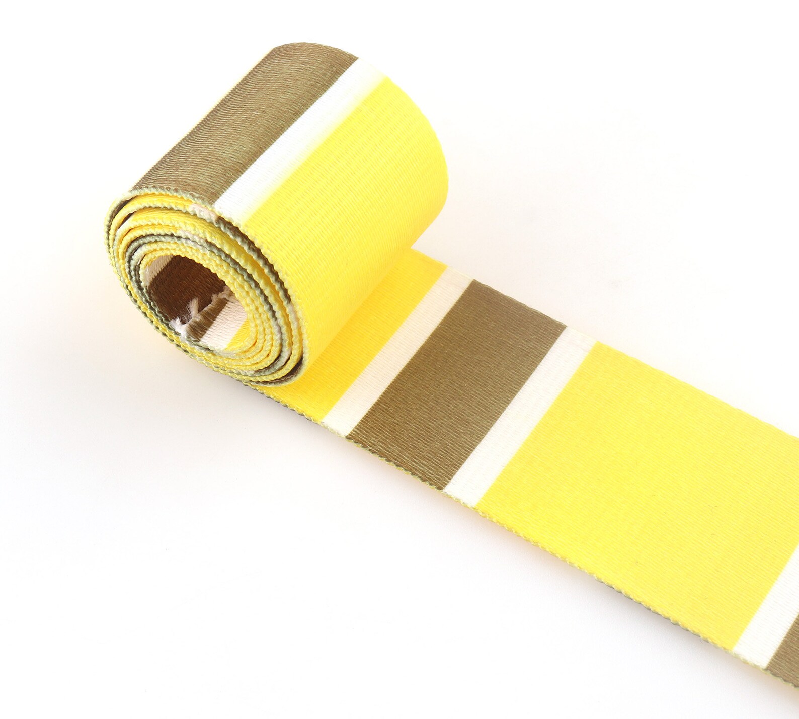 Heavy Weight bing Ribbon Yellow Stripe bing Soft Ribbon Etsy UK