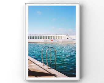 Penzance Lido Jubilee Pool Giclée Print - Taken on Leica M6 Portra 400 Film