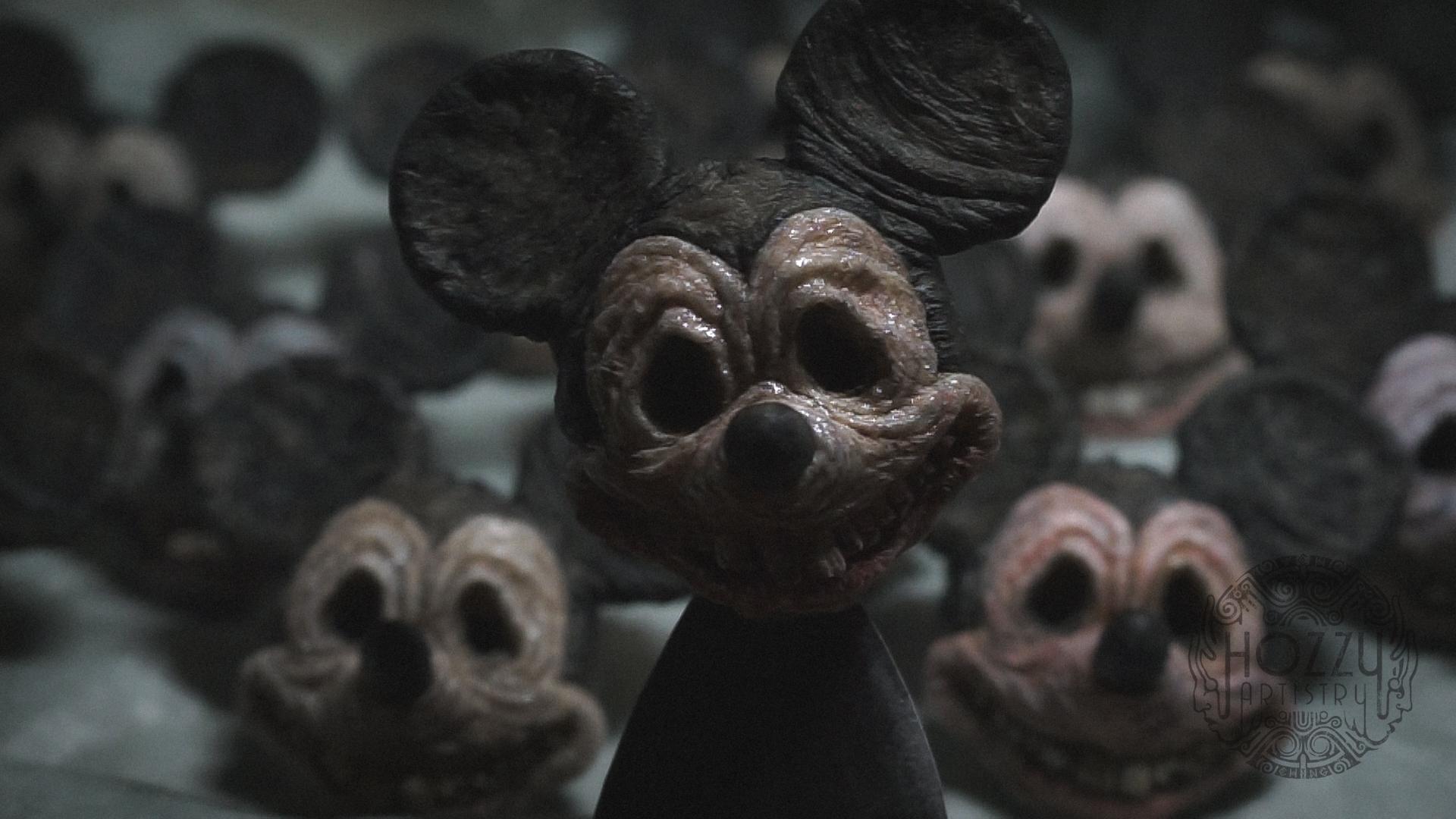 Horror Mickey Mouse Magnet Keyholder: Oblitus Casa FNATI Hand