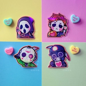 FINAL SALE: Valentines Slashers - Waterproof Vinyl Stickers