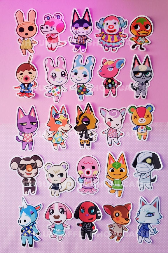 ACNH Villagers 121 Different Villagers Etsy Canada