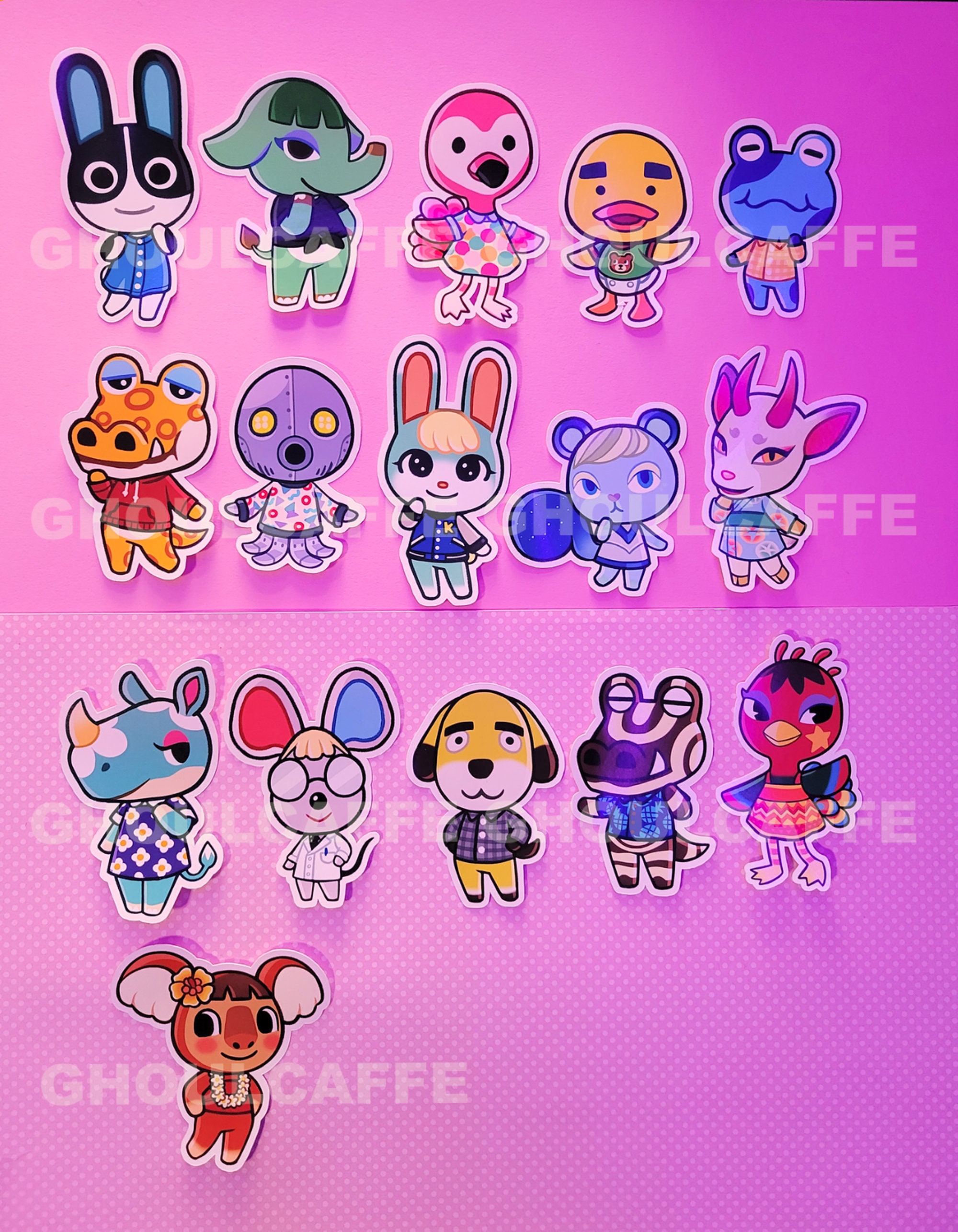 ACNH Villagers 121 Different Villagers Etsy