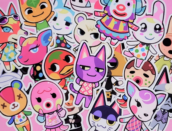 ACNH Villager Stickers - 136 Different Villagers!