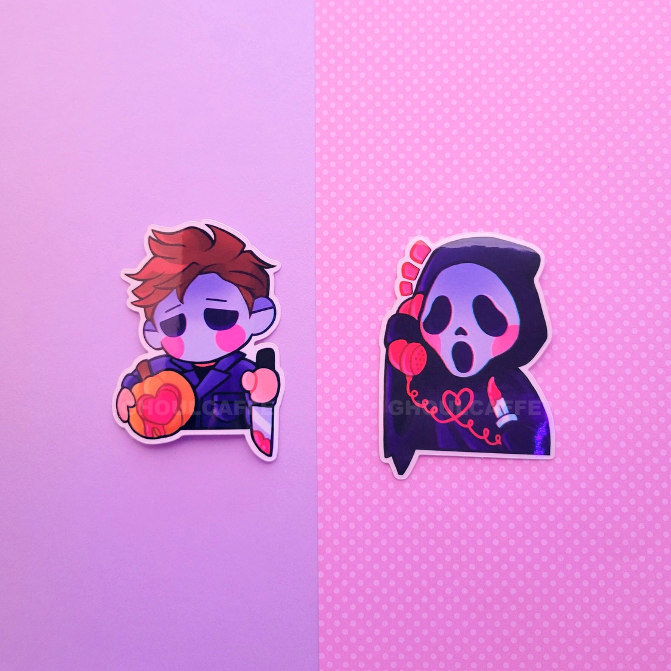 Valentines Slashers - Waterproof Vinyl Stickers