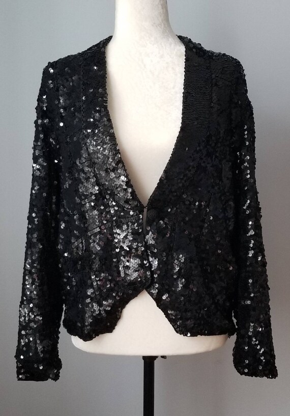 Sheer Top, Sequin Jacket, Sequin Fabric, Evening J