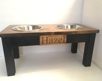 etsy dog feeder